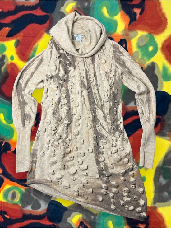 Alberto mikali Dresses & Skirts - Vintage Alberto Makali Women’s Size Medium Dress or top 50% Wool